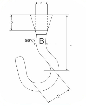 TUERCA GANCHO 16(5/8