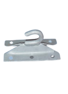 PLANCHA GANCHO SUSPENSION PARA PARED 5/8''X89X152.5MM 1500KG GALV CALIENTE AP5476082 ARAGCU FO1