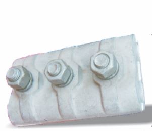 GRAPA PARALELA DE ALUMINIO PARA A.T. 3 PERNOS 120-240MM GALV CALIENTE AP5480100 ARAGCU MT1