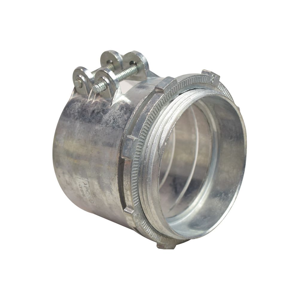 CONECTOR RECTO FIERRO GALVANIZADO 3 UL ARTBXSCONN300ZDC APC FITTINGS1