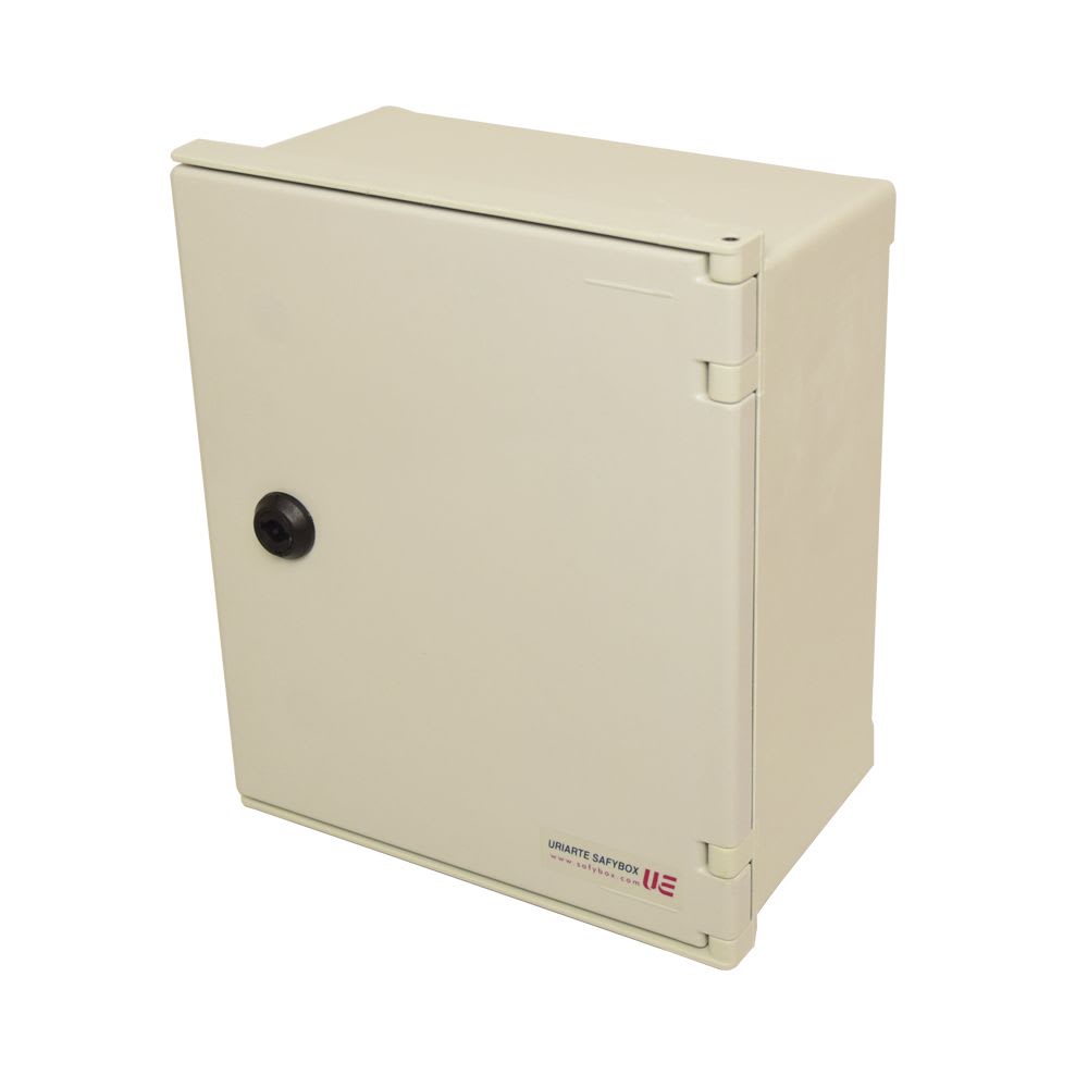 TABLERO P/ADOSAR DE POLYESTER 300X250X140MM C/PLACA MONTAJE METALICO IP66 BRES-325 SAFYBOX