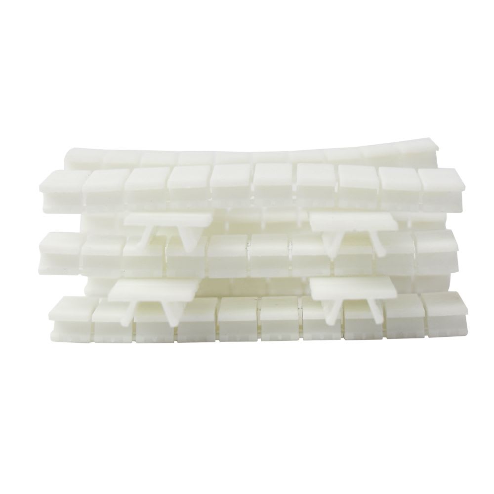 MARCADOR DE BORNES 6.0MM2 X100UND CA509/K8WHT CONNECTWELL1