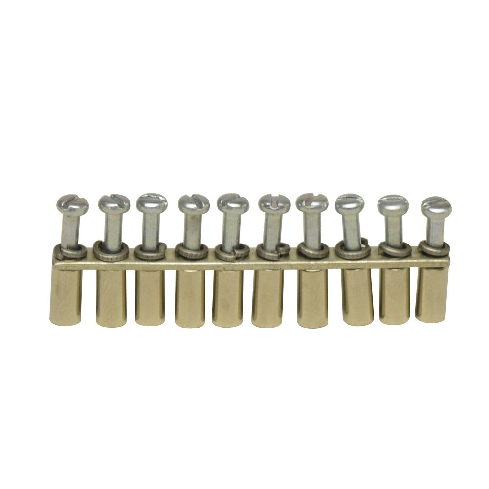 PEINE DE CONEXION EQUIPOTENCIAL P/10 BORNES 2.5MM TORNILLO CA721/10 CONNECTWELL1