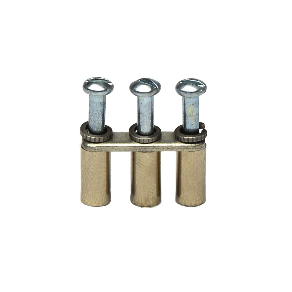 PEINE DE CONEXION EQUIPOTENCIAL P/03 BORNES 4.0MM TORNILLO CA722/3 CONNECTWELL1