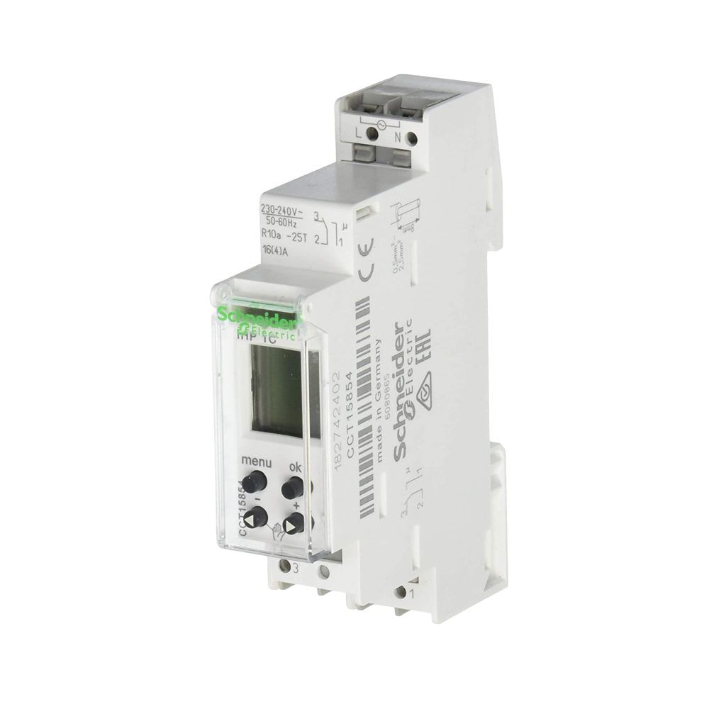 INTERRUPTOR HORARIO ANALOGICO DIARIO 16A 230VAC CCT15854 SCHNEIDER ELECTRIC1