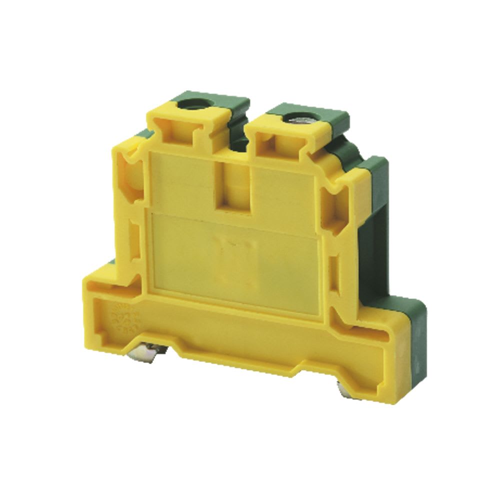 BORNE DE TIERRA 10MM2 CON PIE METALICO CGT10N CONNECTWELL1