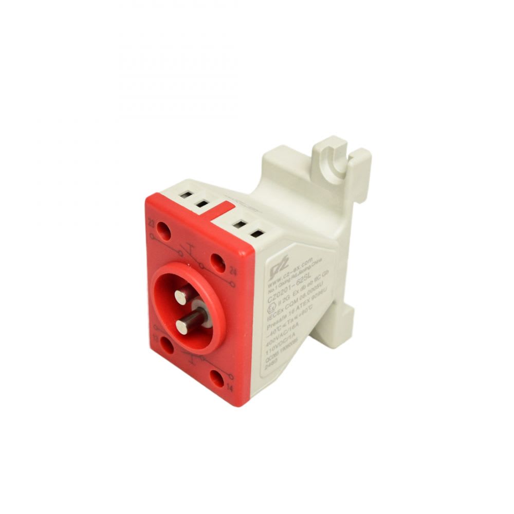 SELECTOR MANUAL-0-AUTO. TAG: ''I-0-II''. 30MM. 2NA. ZONA 1.21 CZ0201-62SL-KB5104 CZ ELECTRIC3