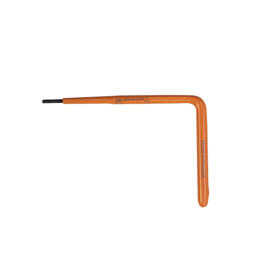 LLAVE HEXAGONAL MACHO ACODADA AISLADO 3MM D62 3 DERANCOURT