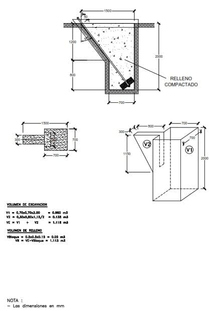 CONJUNTO RETENIDA INCLINADA SIMPLE ARAGCU AR