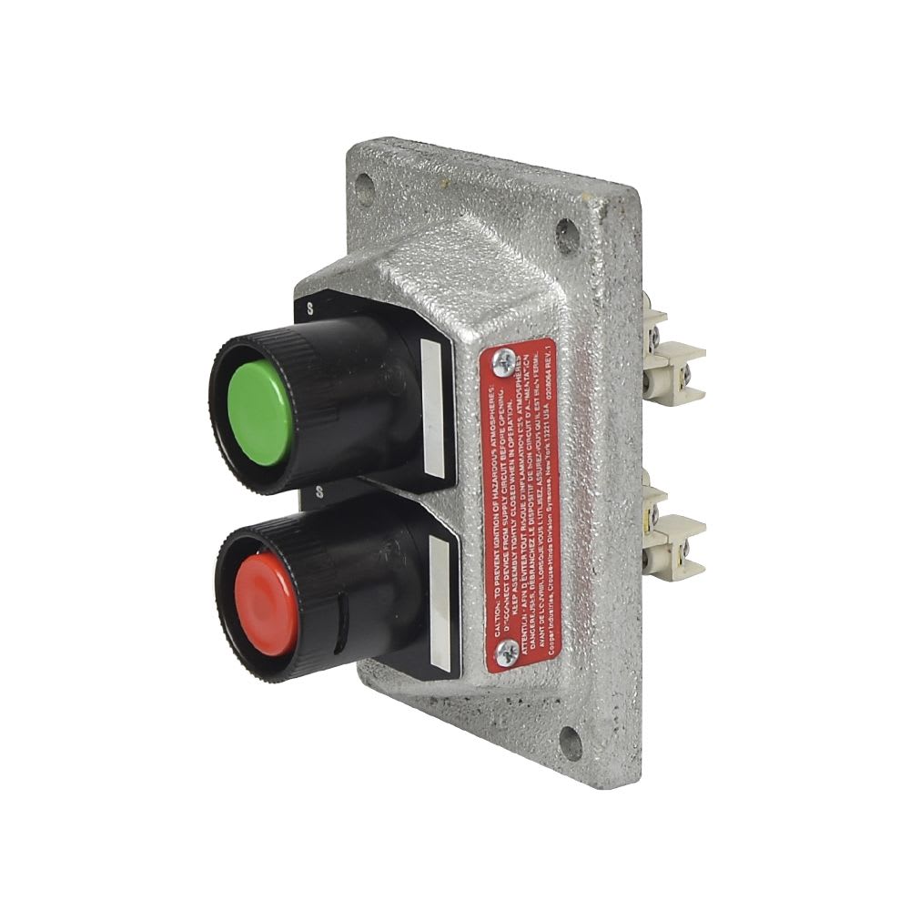PULSADOR START-STOP NA/NC+NA/NC SIN CAJA CL1 DIV1 UL DSD922 CROUSE HINDS1