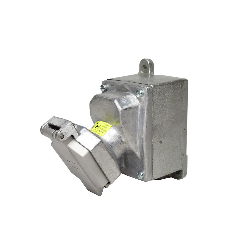 TOMACORRIENTE P/ADOSAR 2X20A+T 250V. NEMA 6-20R. 1 SALIDA 3/4''. CL1.DIV1 UL ENR21202 CROUSE HINDS