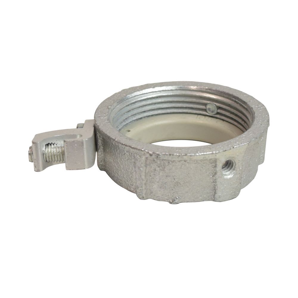 TUERCA BUSHING AISLADA CON LÍNEA A TIERRA DE ALUMINIO 3''UL'' GLL8 CROUSE HINDS