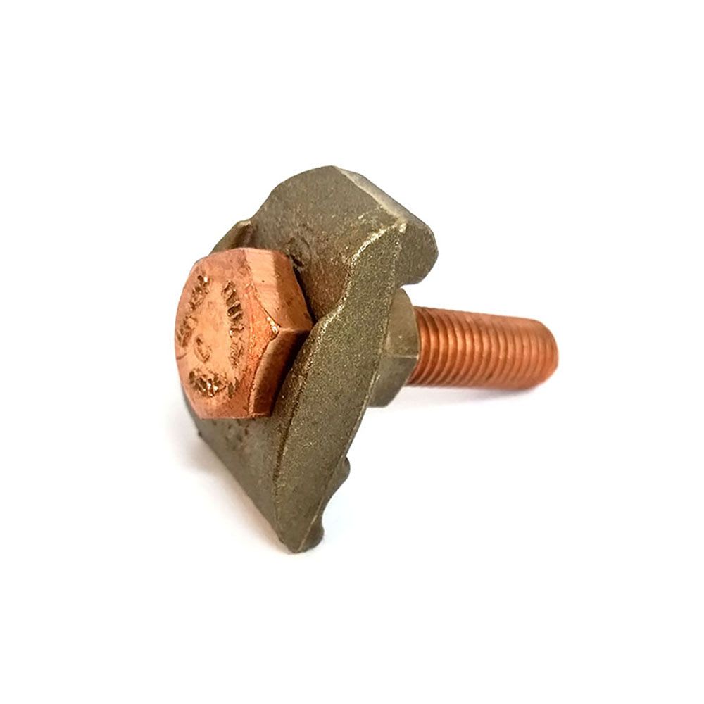 CONECTOR TIERRA SIMPLE PARA 1 CABLE 8-4AWG A BARRA 1 PERNO 45MM GTSB-8-4 INTELLI2