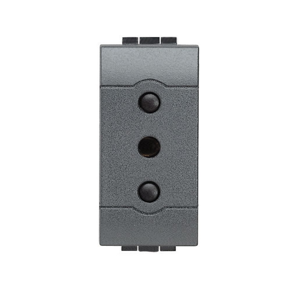 INTERRUPTOR UNIPOLAR 16A 250V 1 MODULO BLANCO MATIX AM5001 BTICINO1