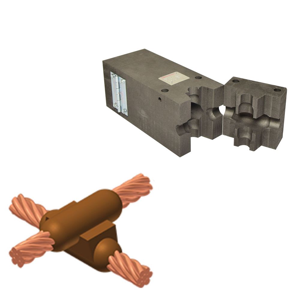 MOLDE TIPO CC-11 CABLE-CABLE 250MCM-250MCM M-2713 THERMOWELD2