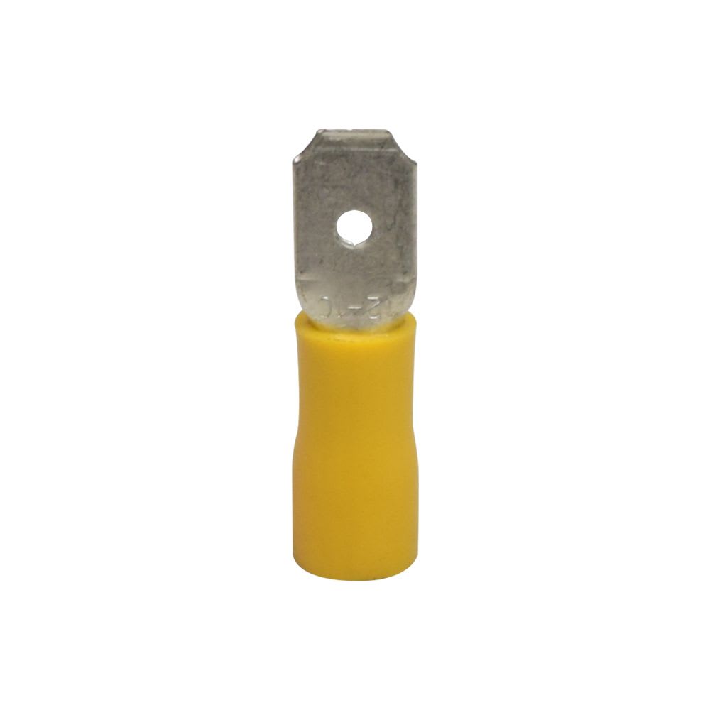 TERMINAL ENCHUFE MACHO AISLADO 10-12AWG AMARILLO X100UND MDD 5.5-250 KESS