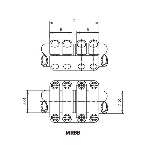 CONECTOR RECTO PARA UNION DE TUBOS MRBB-5050 ARAGCU AS2