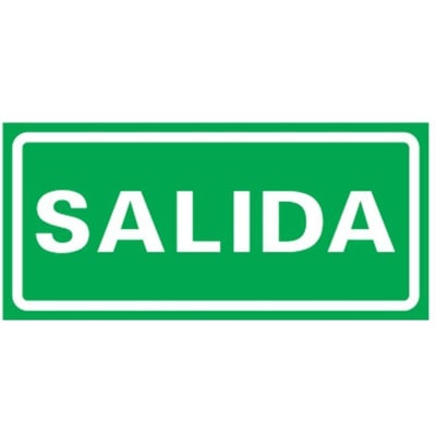 CARTELES DE SALIDA 03S190200001 FMF