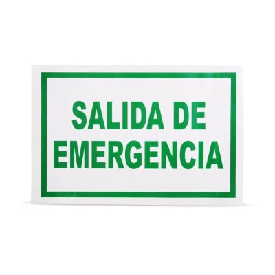 CARTEL SALIDA DE EMERGENCIA 03S190200003 FMF