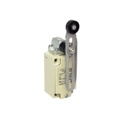 INTERRUPTOR DE POSICION C/PALANCA Y RODILLO TERMOPLASTICO REGULABLE CLB30 1NA+1NC LB30YL KAP
