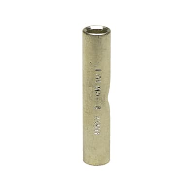 CONECTOR TUBULAR DE COMPRESION CU/ES BARRIL LARGO 4AWG 35KV TALMA