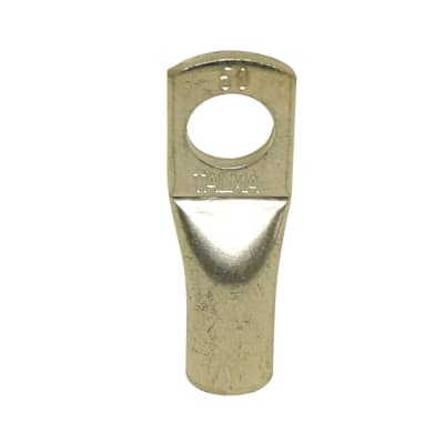 TERMINAL A COMPRESION CON BARRIL LARGO CU/ES 50MM2 1H 5/16'' 35KV TALMA