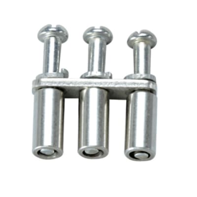 PEINE DE CONEXION EQUIPOTENCIAL PARA 3 BORNES DE 6.0MM CON TORNILLO CA723/3 CONNECTWELL
