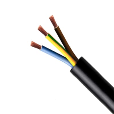 CABLE RV-K 3G2.5MM2 0.6/1KV XLPE/PVC NEGRO CLASE 5XMETRO LINEAL 86233 MIGUELEZ