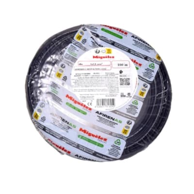 CABLE H07Z1-K 2.5MM2 450/750V LIBRE DE HALOGENO NEGRO CLASE 5XROLLO 84101 MIGUELEZ