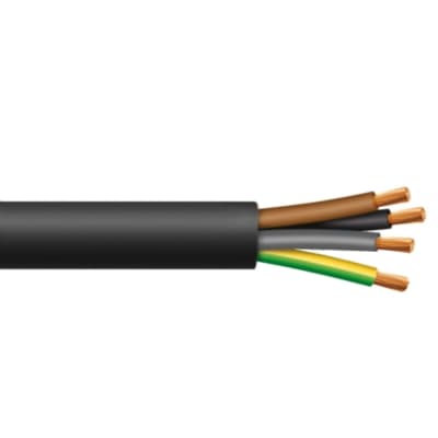 CABLE RV-K 4G2.5MM2 0.6/1KV XLPE/PVC NEGRO CLASE 5XMETRO LINEAL 86248 MIGUELEZ