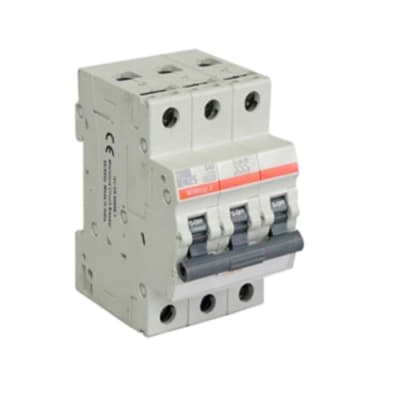 INTERRUPTOR TERMOMAGNETICO 3X20A 10KA 240/415V C DIN CSMB3C20 CONTROL SWITCHGEAR