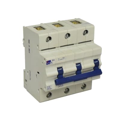 INTERRUPTOR TERMOMAGNETICO 3X80A 10KA 240/415V TIPO C DIN CSMBH3C80 CONTROL SWITCHGEAR