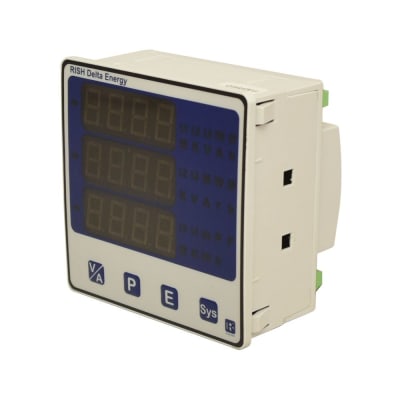 MEDIDOR MULTIFUNCION DE ENERGIA 3F CON RS485 RISH DELTA ENERGY 3L-R RISHABH