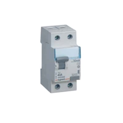 INTERRUPTOR DIFERENCIAL 2X40A 30MA 230V 2 MODULOS DIN 411505 LEGRAND
