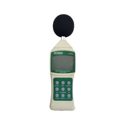 DECIBELIMETRO 30-130DB. PONDERACION A-C. 0.1DB RESOLUCION RS-232 407750 EXTECH
