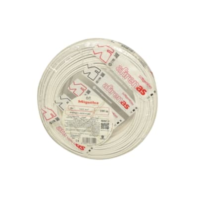 CABLE H07Z1-K 2.5MM2 450/750V LIBRE DE HALOGENO BLANCO CLASE 5XROLLO 84101 MIGUELEZ