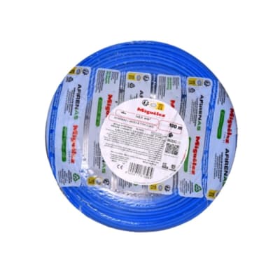 CABLE H07Z1-K 6MM2 450/750V LIBRE DE HALOGENO AZUL CLASE 5XROLLO 84103 MIGUELEZ