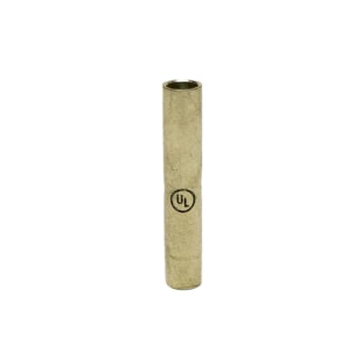 CONECTOR TUBULAR DE COMPRESION CU/ES BARRIL LARGO 4AWG 35KV UL HCTL-4 HEX