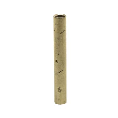 CONECTOR TUBULAR DE COMPRESION CU/ES BARRIL LARGO 6MM2 35KV HCTL-M-7 HEX