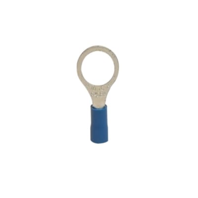TERMINAL ANILLO AISLADO 14-16AWG 3/8 AZULX100UN KCL