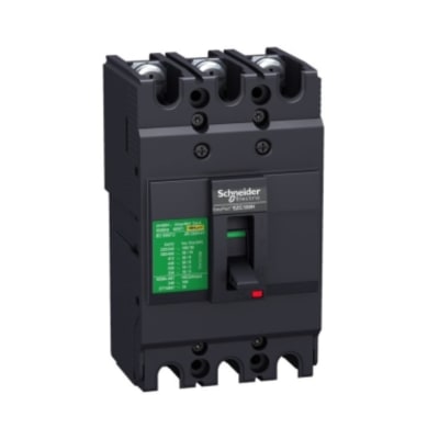INTERRUPTOR TERMOMAGNETICO FIJO 3X30A 25/18/10KA 240/380/440V EZC100 EZC100N3030 SCHNEIDER ELECTRIC