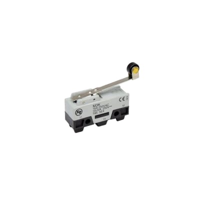 MICROINTERRUPTOR PALANCA C/RODILLO NYLON Y RESORTE TERMINAL TORNILLO M3K KAP