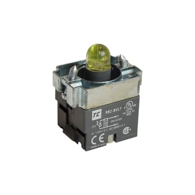 CUERPO DE LUZ PILOTO 22MM 24VAC/DC C/LEDS VERDE RB2-BVL73 TC