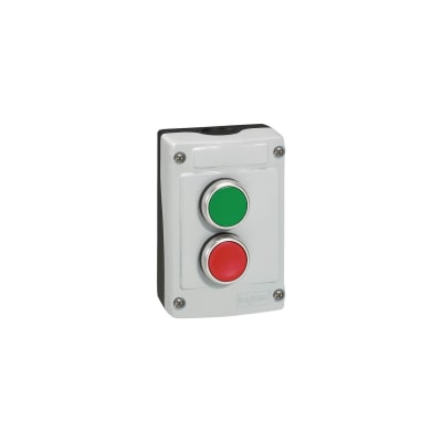 CAJA C/PULSADOR CON 2 STAR-STOP 24230 LEGRAND