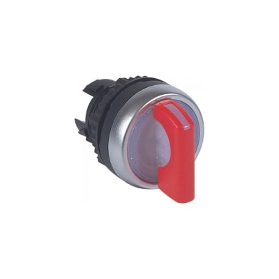 CABEZA PARA SELECTOR MANIJA CORTA LUMINOSO ROJO 2 POSICIONES FIJAS 24031 LEGRAND