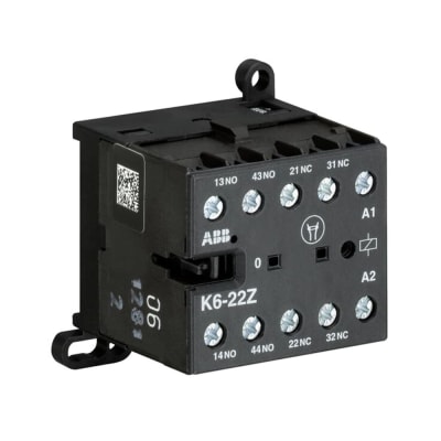 MINI CONTACTOR AUXILIAR PARA MINI CONTACTOR 690V 2NA+2NC 240VAC GJH1211001R8220 ABB
