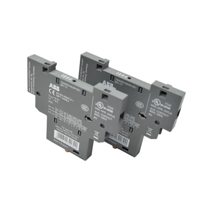 BLOCK DE SEÑALIZACION TRIPOLAR 1NA+1NC PARA GUARDAMOTOR MS116-132 1SAM201903R1001 ABB