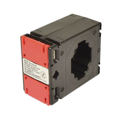 TRANSFORMADOR DE CORRIENTE PARA BARRA PASANTE 300/5A 40X10MM 5VA RISHXMER 62/40 RISHABH