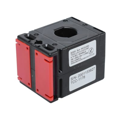 TRANSFORMADOR DE CORRIENTE PARA BARRA PASANTE 50/5A 21X10MM 1VA RISHXMER 50/21(50) RISHABH
