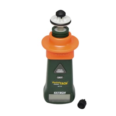 TACOMETRO DIGITAL DE CONTACTO 99999 RPM 461750 EXTECH